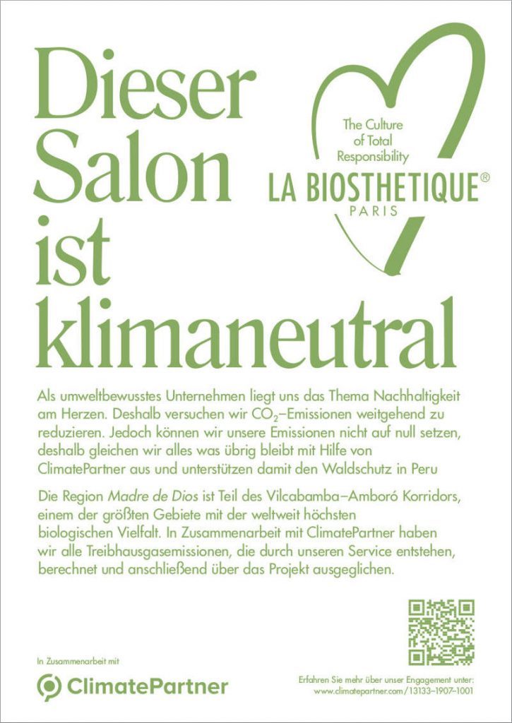 Friseur Teublitz klimaneutraler Salon